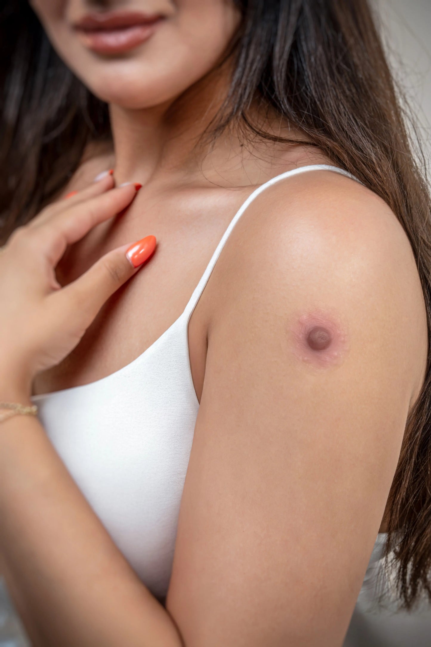 Silikon Meme Ucu -Diana Doğal Stil - Mercan - LAST TOUCH NIPPLES